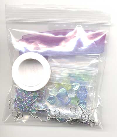 Contents of Dancing Fairy Charms Kit